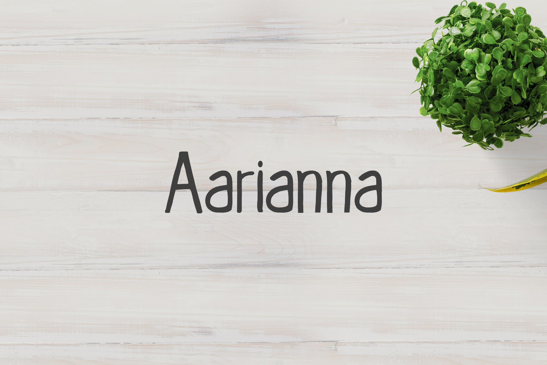 Aarianna: The Bold Handwritten Brush Font for Editorial Design