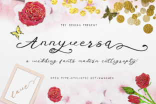 Anniversa: A Script Handwritten Font for Elegant Editorial Design