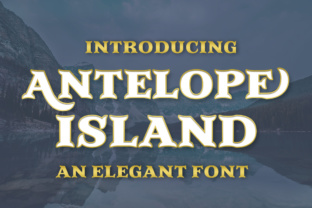 Antelope Island Typeface for Campaign Design