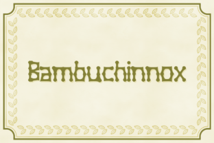Bambuchinnox: The Cute Decorative Font for Homey Brand Campaigns
