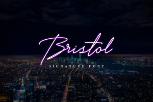 Bristol Signature Typeface for Elegant Branding