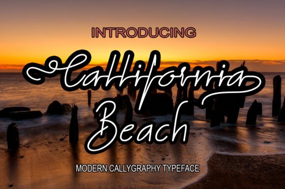 California Beach Duo: A Fresh Script Handwritten Font for Modern Editorial Design