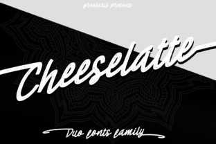 Cheese Latte Typeface for Bold Social Campaigns