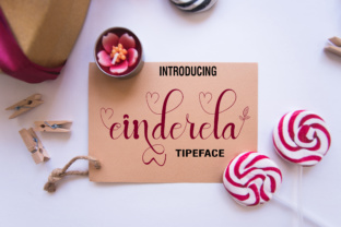 Cinderela Script Font for Romantic Campaign Design