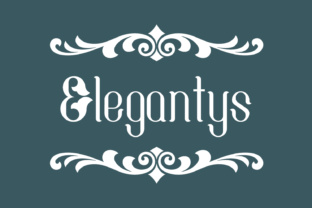 Elegantys: A Modern Decorative Typeface for Brand Identity