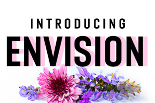 Envision Typeface for Modern Brand Identity Projects