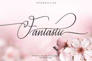 Fantastic Script Handwritten Font for Romantic Web Design