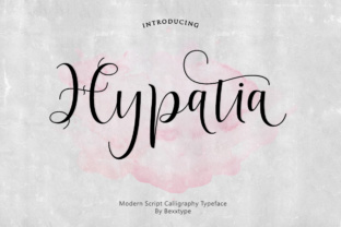 Hypatia Typeface for Elegant Brand Identity Design