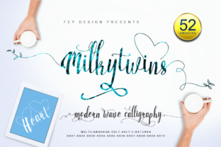 Milkytwins: The Modern Script Font for High-Impact Campaign Design