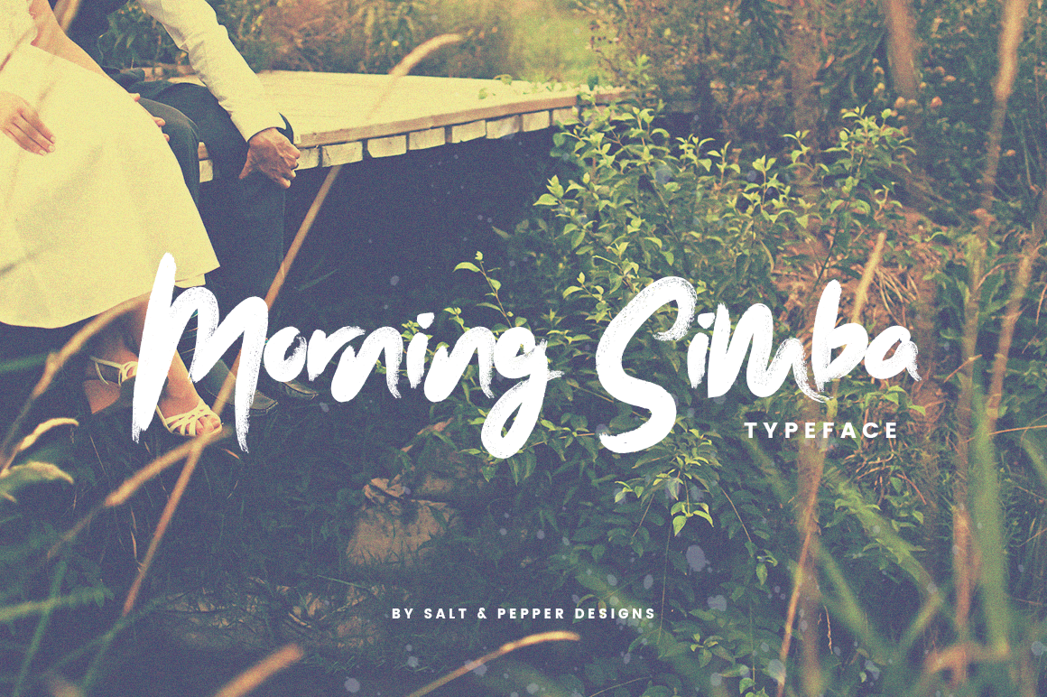 Morning Simba Script: The Attitude-Driven Typeface for Bold Campaign Visuals