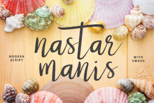 Nastar Script Typeface for Editorial Design and Branding