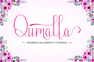 Qumalla: The Elegant Connecting Script for Editorial Design