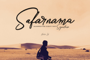 Safarnama Script Handwritten Fonts for Brand Identity