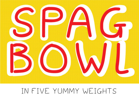 Spagbowl: The Wiggly Script Handwritten Font for High-Impact Campaigns