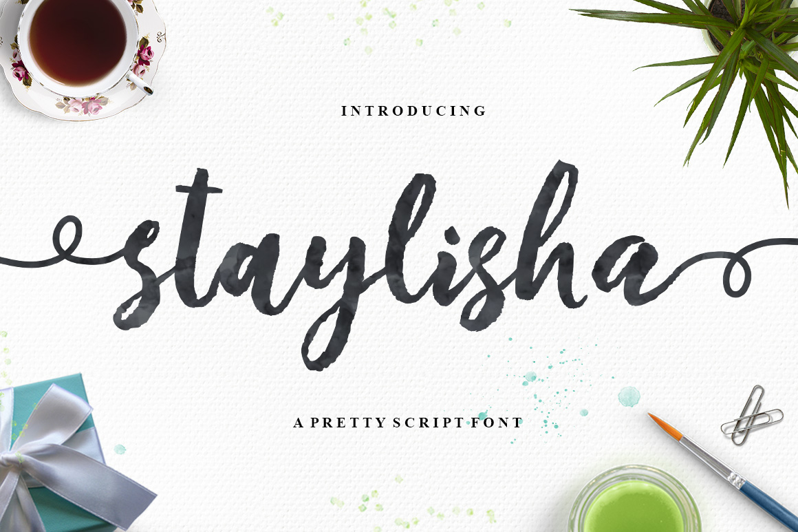 Staylisha Typeface Review: Handbrushed Elegance for Modern Brands