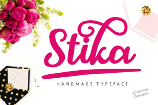 Stika Typeface: A Feminine Script for Modern Brand Identity