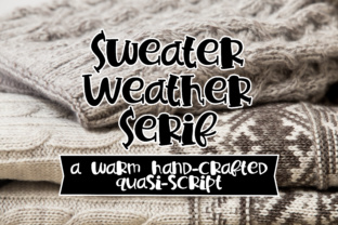 Sweater Weather Serif Free Download & Review