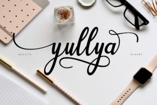 Yullya Script: A Modern Handwritten Typeface for Digital Branding